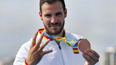 Saúl Craviotto logra el bronce en K-1 200 metros y se queda solo en la cima del olimpismo español
COE
(Foto de ARCHIVO)
20/08/2016 Saúl Craviotto logra el bronce en K-1 200 metros