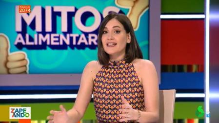 Boticaria García, durante un programa de 'Zapeando'