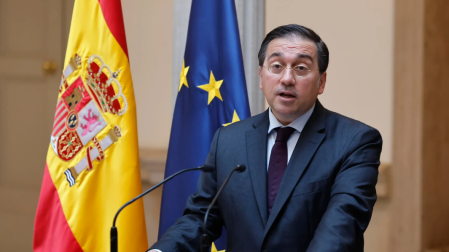 Imagen de archivo del ministro español de Asuntos Exteriores, José Manuel Albares