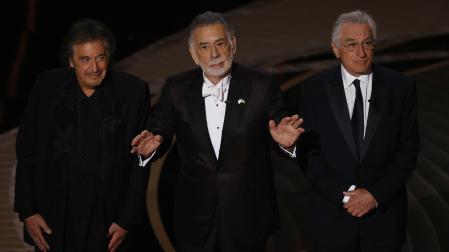 Al Pacino, Francis Ford Coppola y Robert DeNiro