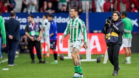 Fotos del Osasuna 1-2 Betis de la jornada 10./