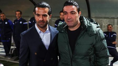 Masoud Shojaei y Javad Nekounam, en una imagen reciente publicada en la prensa iraní
