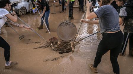 Efectos de la DANA en varias zonas de Valencia, viernes 1 de noviembre /