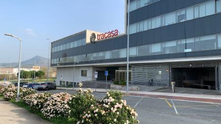 Sede de la sociedad pública Tracasa, en Sarriguren.