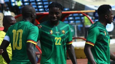 Enzo Boyomo debutó este martes con la selección de Camerún