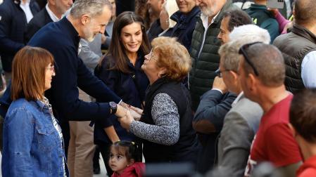 Fotos de la visita de los Reyes a Chiva (Valencia), afectado por la DANA.