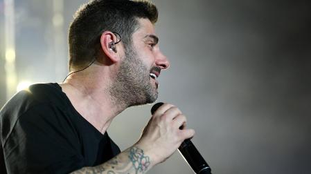 Fotos del concierto de Melendi en el Navarra Arena./