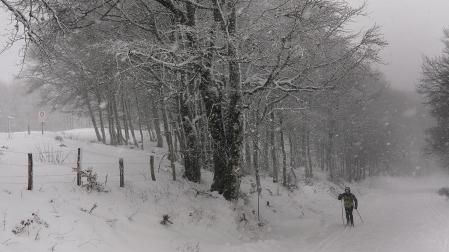 Fotos de la nieve en el Pirineo Navarro