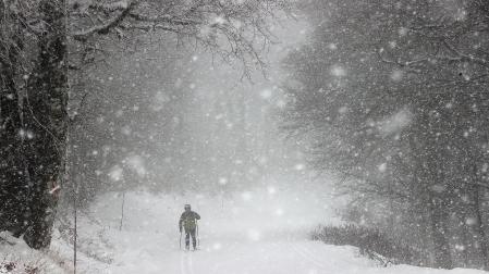 Fotos de la nieve en el Pirineo Navarro