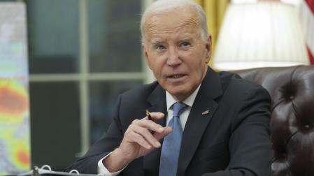 Joe Biden, este martes en la Casa Blanca