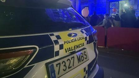 Un vehículo de la policía local de Valencia
