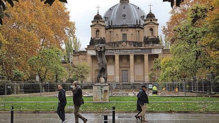 El monumento a los Caídos, en una imagen del pasado noviembre