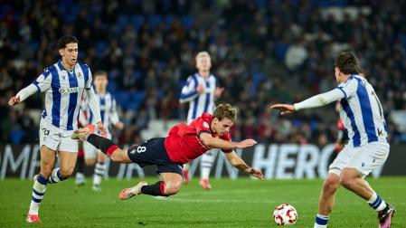 Fotos del Real Sociedad - Osasuna de cuartos de final de la Copa del Rey./