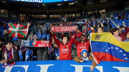 Fotos del Real Sociedad - Osasuna de cuartos de final de la Copa del Rey./