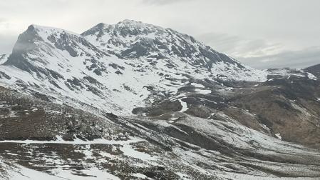 Foto de la nieve en Belagua