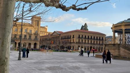 Plaza del Castillo de Pamplona. /