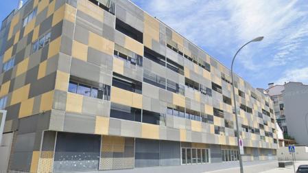Trasera del Ayuntamiento de Burlada