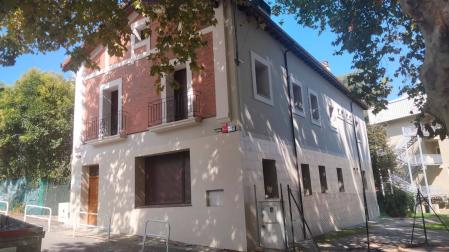 Nuevo Centro de Observación y Acogida de menores en la residencia Félix Echegaray de la calle Vergel, que ha sustituido al COA de Ilundáin