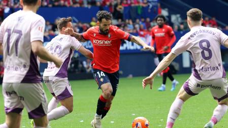 Foto del Osasuna-Girona./