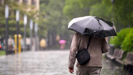 Fotos de la tormenta de este sábado en Pamplona