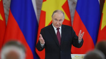 Imagen reciente de Vladimir Putin