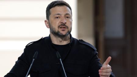 El presidente de Ucrania, Volodimir Zelenski