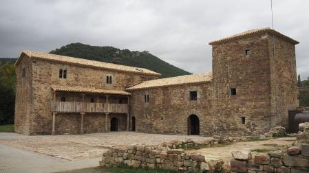 Aspecto que presenta el Palacio de Arce tras su reciente restauración, que consolidó dos de sus tres alas (norte y oeste)