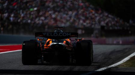 El piloto australiano Oscar Piastri (McLaren) en el Circuit de Barcelona-Catalunya