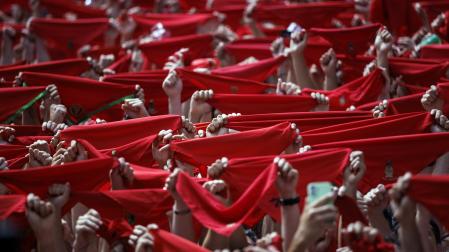 Chupinazo San Fermín 2025.