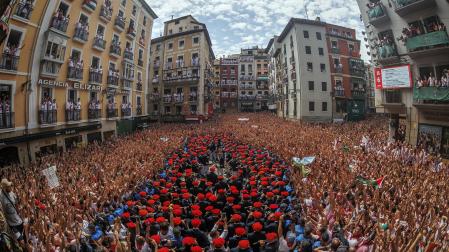 Chupinazo San Fermín 2025.