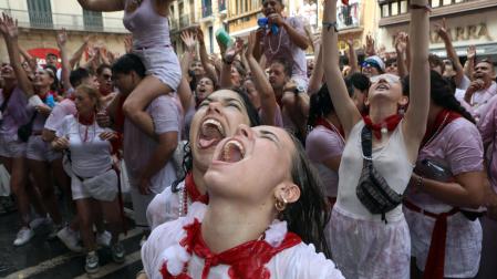 Chupinazo San Fermín 2025.