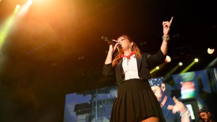 Fotos del concierto de Leire Martínez en la plaza del Castillo en San Fermín 2025