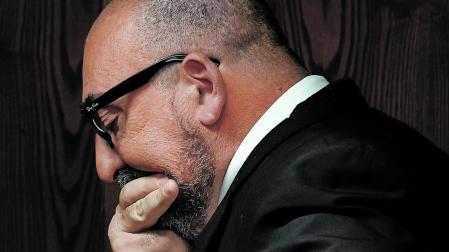Koldo García, el 22 de abril de 2024, en su citación ante la comisión de investigación del caso en el Senado