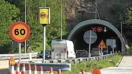 Uno de los radares instalados en la entrada de Belabieta