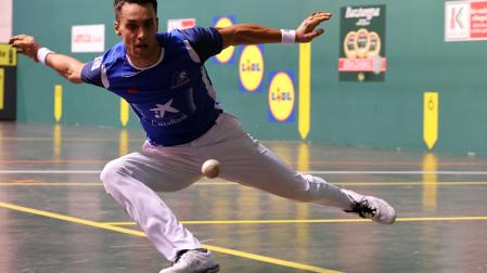 Javier Zabala, en un partido anterior.
