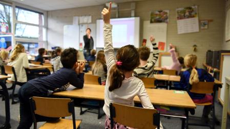Un aula escolar