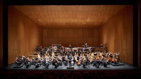 Actuación de la Orquesta Sinfónica de Navarra (OSN) en el Auditorio Baluarte