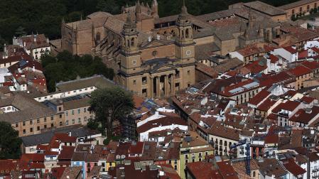 Imagen aérea de la zona donde se efectuarán los cambios /