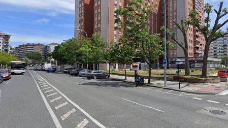 Calle monasterio de Belate, en Pamplona