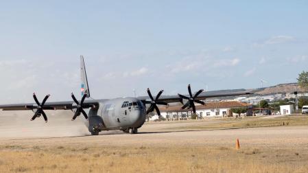 Fotos de la concentración de "caza aviones" en Ablitas /