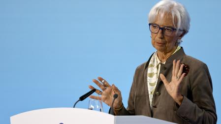 La presidenta del Banco Central Europeo, Christine Lagarde