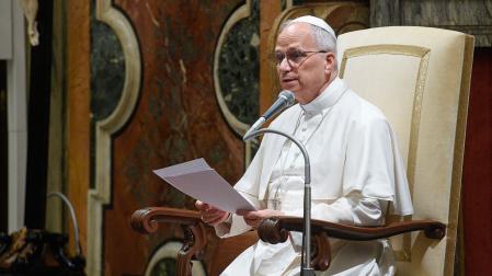 El papa León XIV