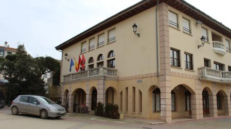Fachada del Ayuntamiento de Oteiza /