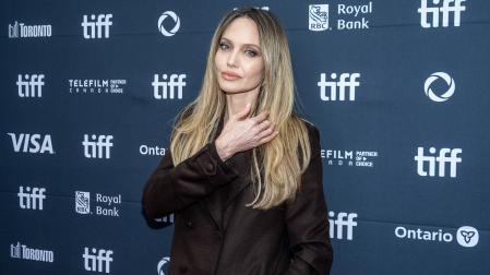 Angelina Jolie durante la presentación de la película 'Couture' en Toronto