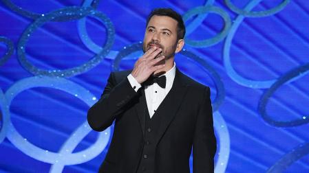 El presentador de televisión Jimmy Kimmel