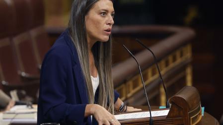 Miriam Nogueras, portavoz de Junts en el Congreso