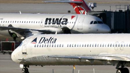 Imagen de archivo de un avión de Delta
