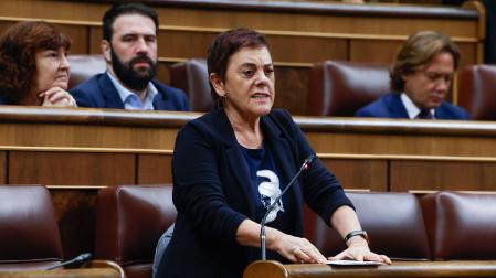 La portavoz de Bildu en el Congreso, Mertxe Aizpurua