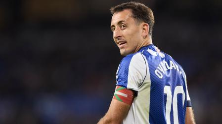 Mikel Oyarzabal durante el duelo contra el Sevilla