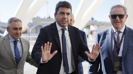 El president de la Generalitat, Carlos Mazón asiste este jueves a la apertura del Congreso de Cooperatives Agro-alimentàries de la Comunitat Valenciana